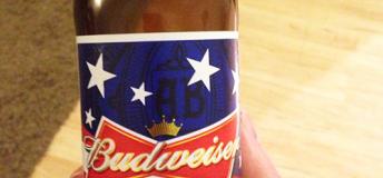 A patriotic beer on the 4th of July