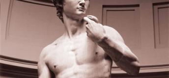 David, a masterpiece of Renaissance sculpture, created by the Italian artist Michelangelo. Photo by WSA